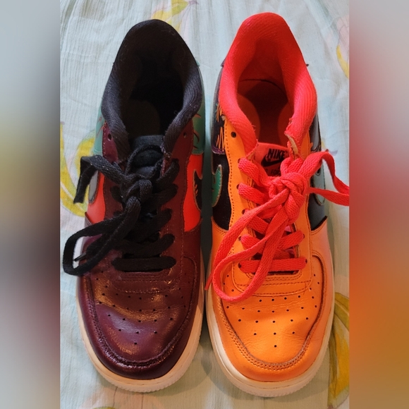 Nike Air Force 1 LV8 GS Low What The 90s Multicolor AT3407-600 6.5Y - Picture 5 of 6